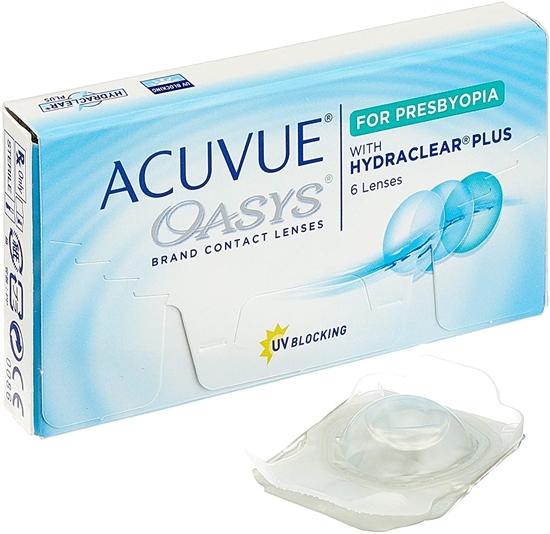 תמונה של עדשות מגע שבועיות Acuvue Oasys for Presbyopia