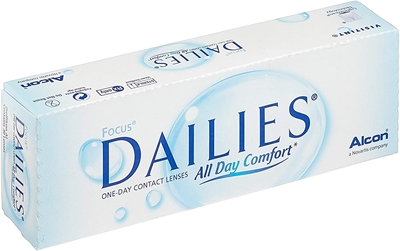 תמונה של עדשות מגע יומיות Alcon: Focus Dailies All Day Comfort  30 pack