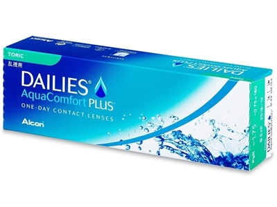 תמונה של עדשות מגע יומיות Dailies AquaComfort Plus Toric (30 lenses)