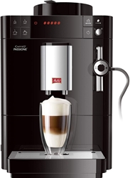 Picture of Melitta Caffeo Passione F530-102, fully automatic coffee machine with auto-cappuccinatore system, black