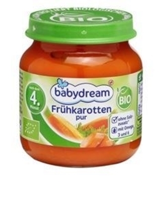 Изображение babydream Bio breakfast carrot 125g