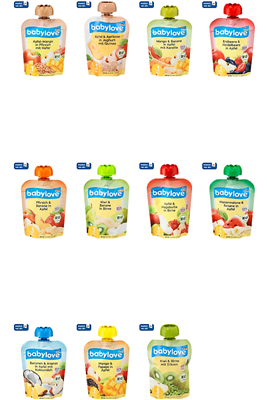 Picture of babylove Squeeze bag Fruit