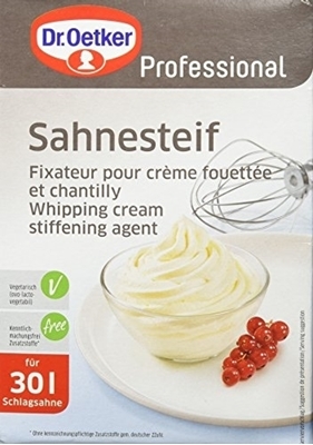 Изображение Dr. Oetker Professional Cream Stiffener, 1 Pack (1 x 1 kg)
