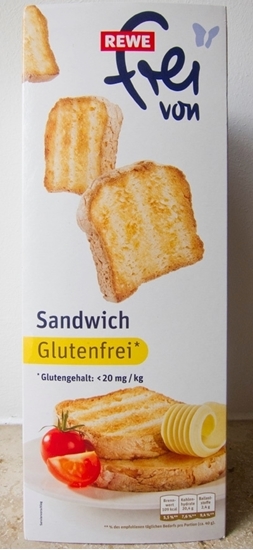 Picture of Gluten-free bread sandwich