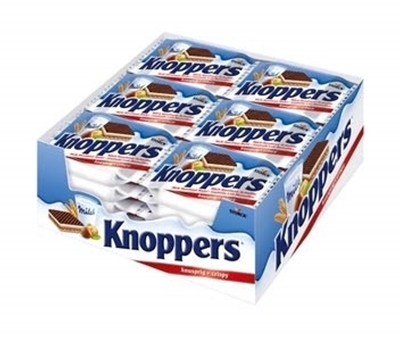 Изображение Knoppers 25 gr | 24x | Total weight 600 gr