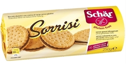 Picture of Sorrisi Gluten-free biscuits with cocoa cream filling