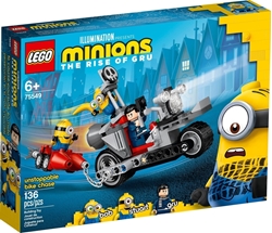 Изображение  LEGO Minions - Unstoppable Motorbike Hunting (75549)
