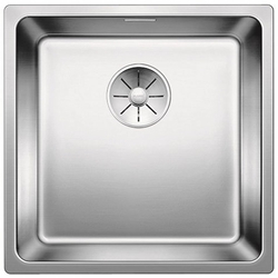 Picture of BLANCO Andano 400-IF stainless steel sink InFino silk gloss with pull button 522958