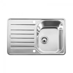 Изображение BLANCO LANTOS 45 S - IF Sink Compact Stainless Steel with eccentric brushed finish 519059