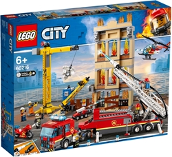 Picture of LEGO City 60216 Fire Department in the city