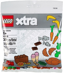 Picture of Lego xtra 30 piece set theme food - 40309