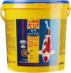 Picture of sera 07018 KOI Professional Summer Food 7 kg - For extra energy at temperatures above 17 ° C with a balanced protein / fat ratio