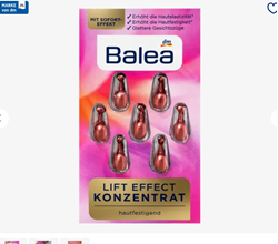 Picture of Balea Concentrate Lift Effect, 7 pcs