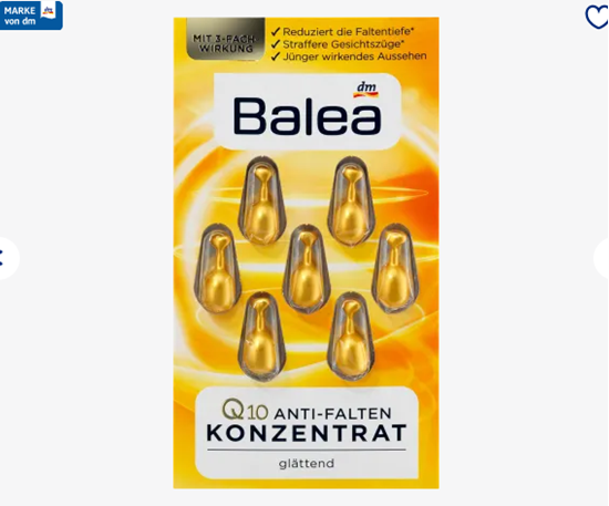 Picture of Balea Concentrate Q10 anti-wrinkle, 7 pcs