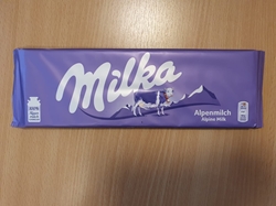 Picture of MILKA delicate Alpine milk chocolate 300gr