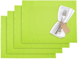 Picture of Westmark Set of 4 Placemats 42 x 32 cm, Synthetic, Lime/Green, Saleen Edition: Home