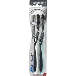 Picture of Black Sensitive Toothbrush Ultrasoft 2 pieces