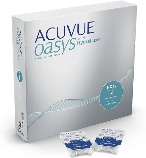 Picture of Johnson & Johnson Acuvue Oasys 1-Day with HydraLuxe (90 pcs.)