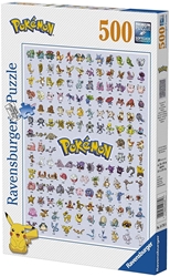 Picture of Ravensburger Pokémon Puzzle 1. Generation, 500 pieces, 14781
