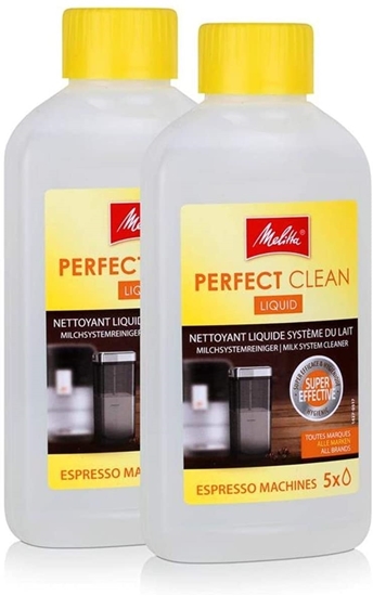 Picture of 2x Melitta Espresso Machines 202034 Perfect Clean Milk System Cleaner 250ml