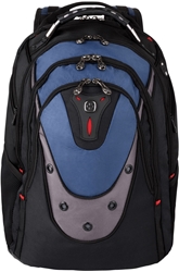 Изображение 'Wenger/SwissGear 600638 17-Inch Laptop Bag Backpack Black/Blue
