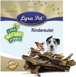 Picture of Lyra Pet 5 kg beef butt 5000 g udder sticks chew snack like calf bubbles dog food puppy