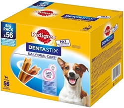 Picture of Pedigree Snack for dogs, dental care Dentastix for small dogs, multipack 8x7 pieces, 880 g