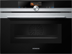 Picture of Siemens CM676G0S1 compact oven with microwave stainless steel