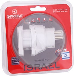 Изображение SKROSS combo adapter world to Israel