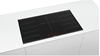 Picture of Bosch PXV975DV1E Series 8 induction hob, glass ceramic, 90 cm wide, aluminum frame, Home Connect, DirectSelect Premium