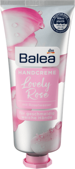 Picture of Balea Lovely rose hand cream with rose water, 75 ml
