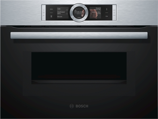 Picture of Bosch CMG636BS1, series | 8, built-in compact oven with microwave function, 60 x 45 cm, stainless steel