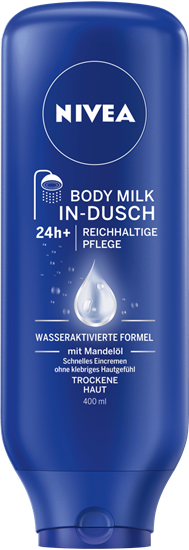 Изображение NIVEA Body milk in-shower Body Milk, 0.4 l