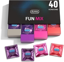 Изображение Durex Condoms in Stylish Box 3083647 Fun Explosion 40