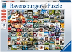 Изображение  Ravensburger 99 Bulli Moments (3,000 pieces)