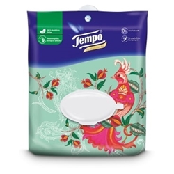 Picture of tempo Moist toilet paper Gentle & Sensitive comfort bag, 40 pcs