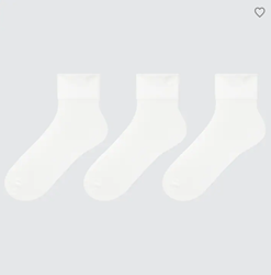Picture of  UNIQLO WOMEN SOCKS (3 PAIRS), Size: 37-40