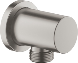 Picture of Grohe Rainshower wall connection elbow 27057DC0 supersteel, intrinsically safe