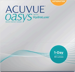 Picture of Johnson & Johnson Acuvue Oasys for Astigmatism -with Hydraluxe, Pack of 90