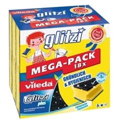 Picture of Vileda scourer Glitzi Plus with Antibac 18 megapack