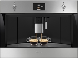 Picture of Smeg CMS4303X built-in fully automatic coffee machine stainless steel/cleansteel
