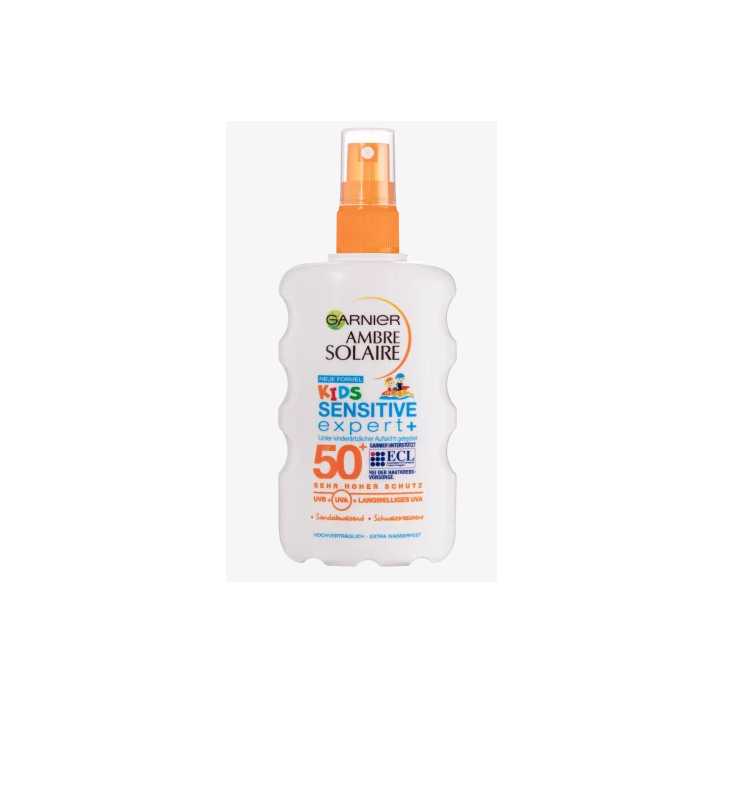 garnier ambre solaire sensitive expert 50 spray