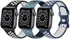 Picture of Meliya 3 Pack Bracelet Compatible with Apple Watch Strap, 42 mm 44 mm 45 mm, 