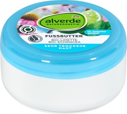 Picture of  alverde NATURAL COSMETICS Foot butter organic lime organic echinacea, 200 ml
