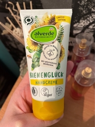 Picture of alverde  NATURAL COSMETICS Hand cream bee happiness organic sunflower, organic olive oil, 75 ml