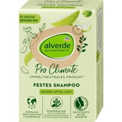Picture of alverde NATURAL COSMETICS Shampoo Bar Pro Climate Green Apple Scent, 60 g