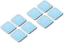 Picture of Beurer EM 59 Heat Gel Pads Replacement Kit of 8 Self Adhesive Gel Pads for Use with EM 59 Heat Digital TENS/EMS Size 45 x 45 mm