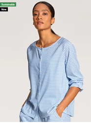 Picture of CALIDA FAVOURITES COTTAGE Shirt with 3/4 sleeves, Size: L=48/50