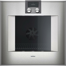 Изображение Gaggenau bo420112, 400 series, built-in oven, 60 x 60 cm, door hinge: right, stainless steel behind glass