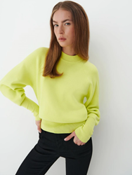 Picture of MOHITO turtleneck sweater, Color: neon green